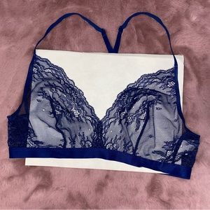 BLUE LACE BRALETTE